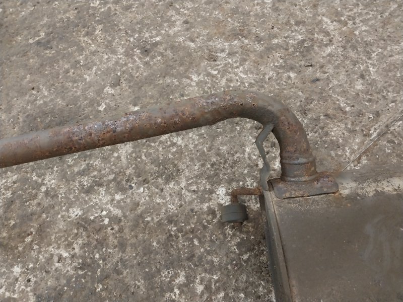 Глушитель основной / задняя часть