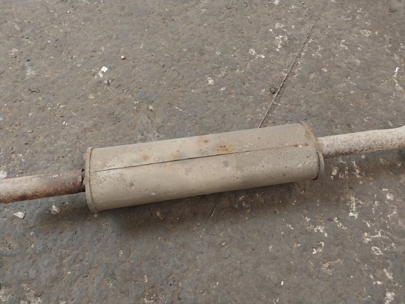 Глушитель основной / задняя часть