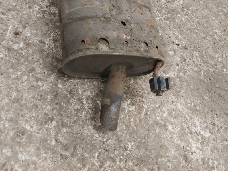 Глушитель основной / задняя часть