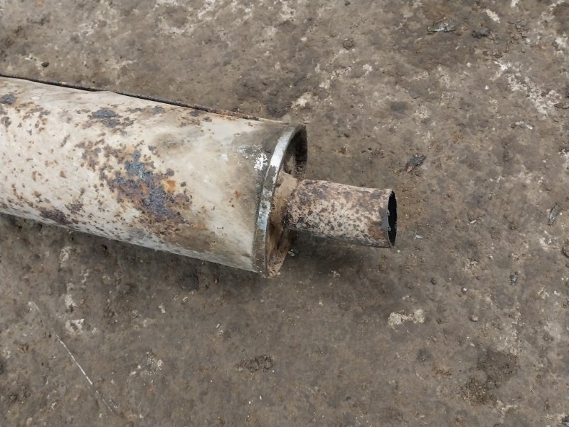 Глушитель средняя часть