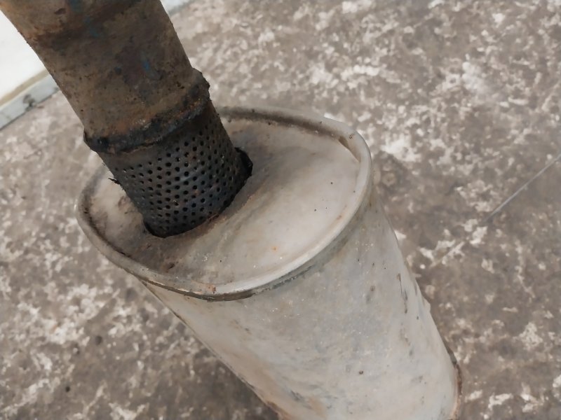 Глушитель задняя часть