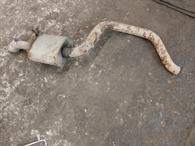 Глушитель задняя часть