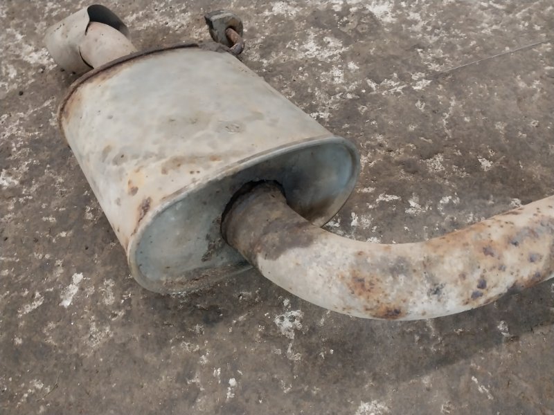 Глушитель задняя часть