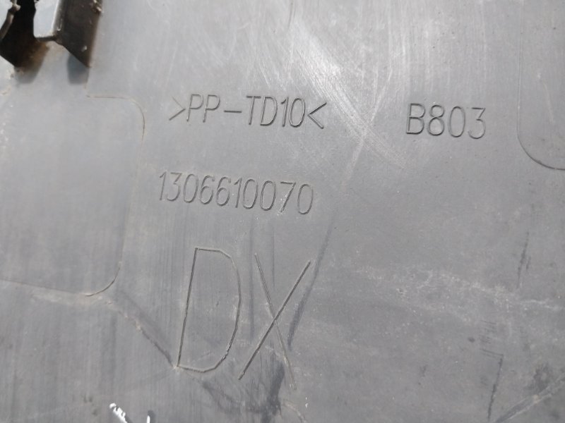 Молдинг заднего крыла правого