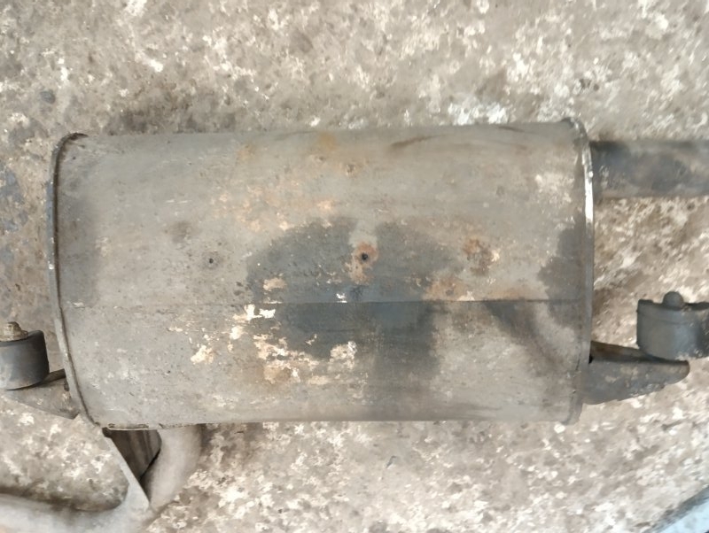 Глушитель задняя часть