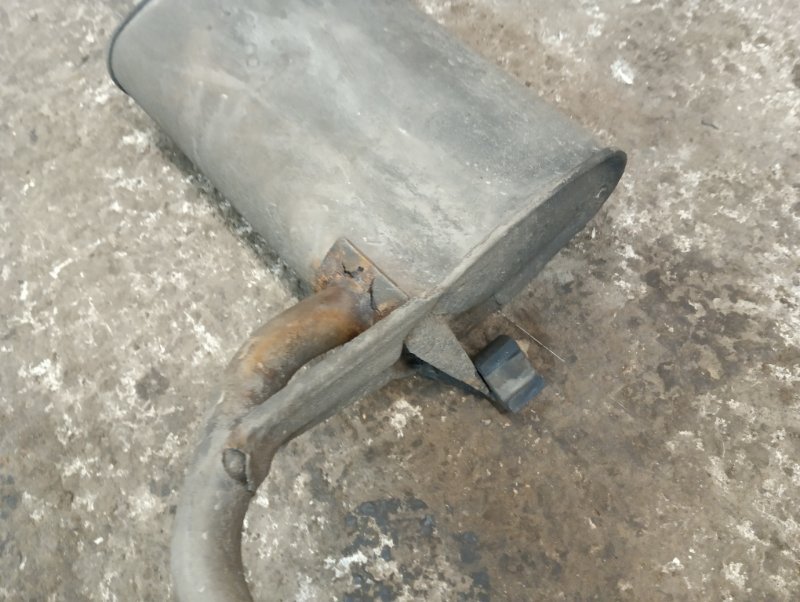 Глушитель задняя часть