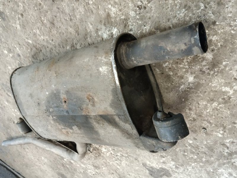 Глушитель задняя часть