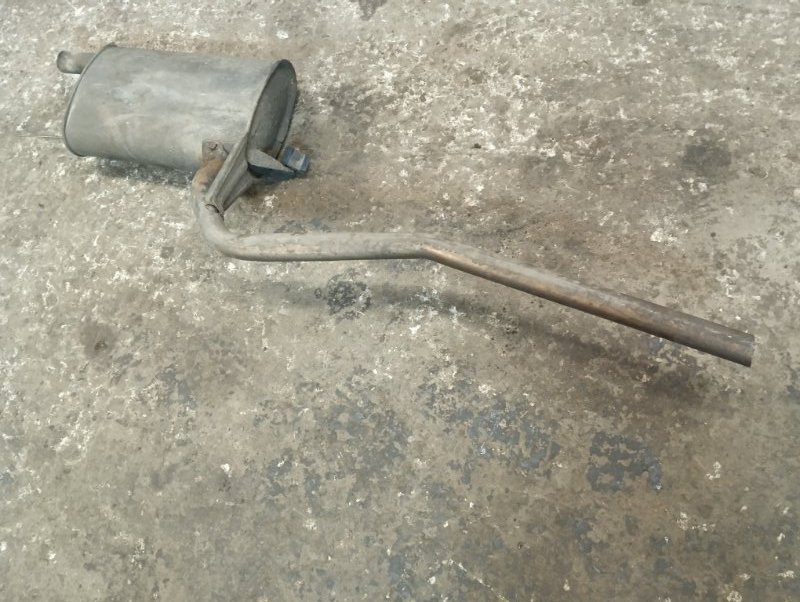 Глушитель задняя часть