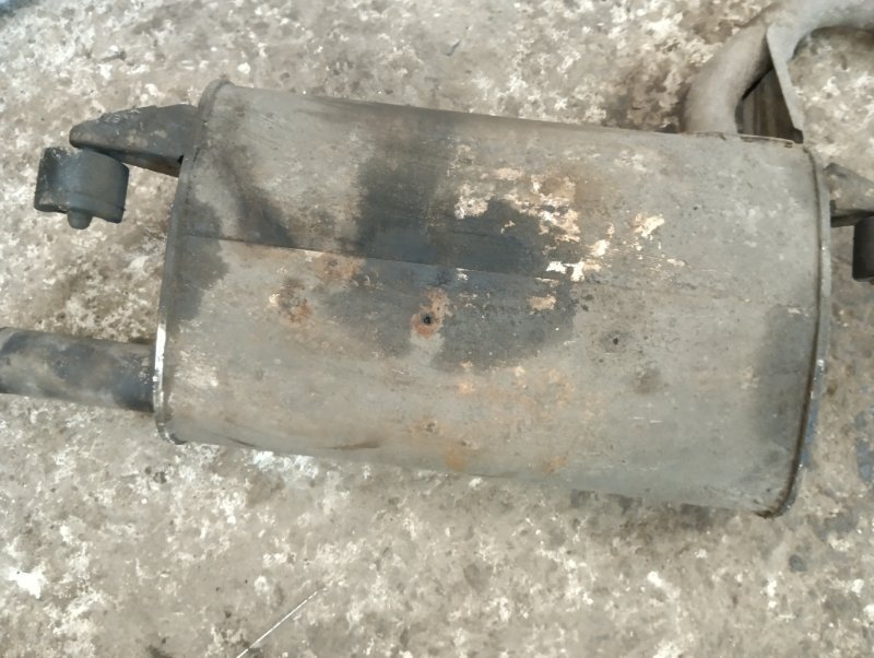 Глушитель задняя часть