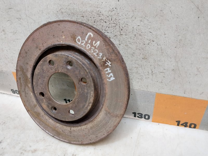 Диск тормозной передний вентилируемый