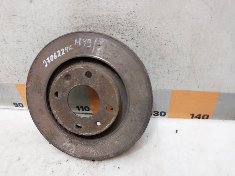 Диск тормозной передний вентилируемый