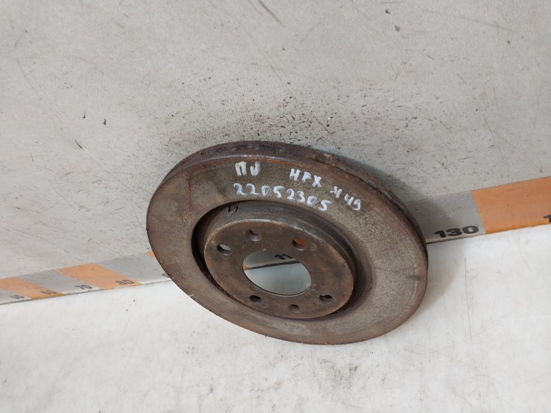 Диск тормозной передний вентилируемый