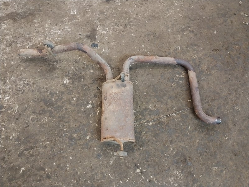 Глушитель задняя часть