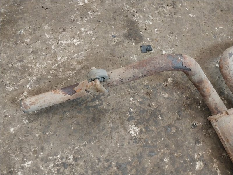 Глушитель задняя часть