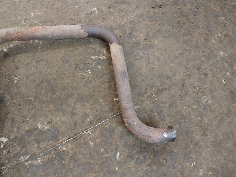 Глушитель задняя часть