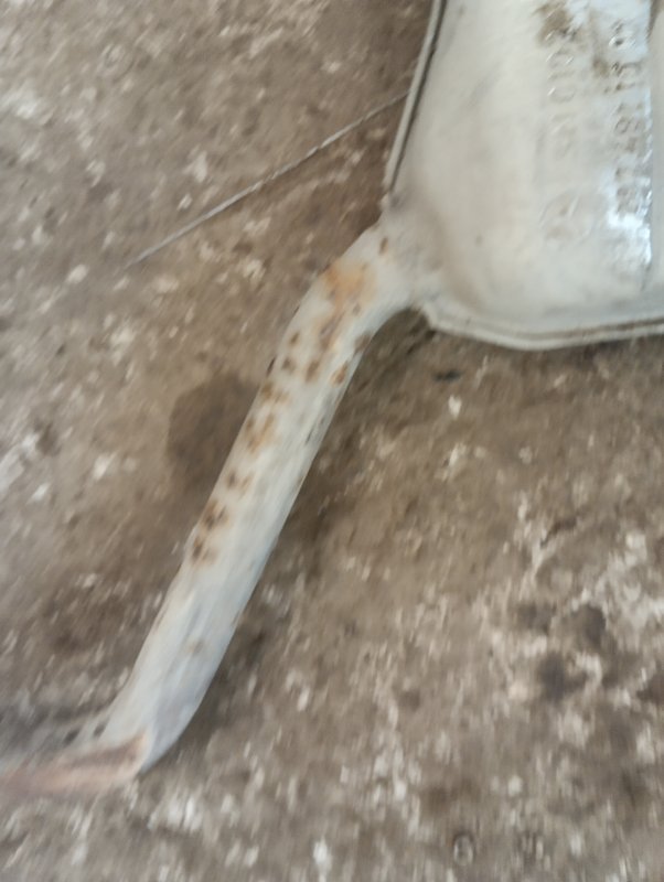 Глушитель задняя часть