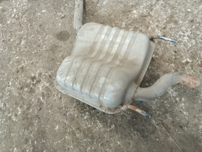 Глушитель задняя часть