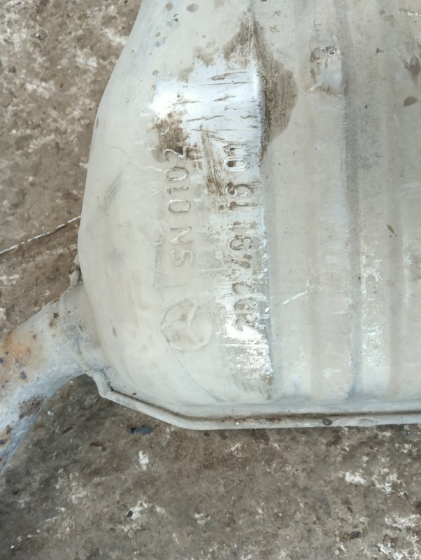Глушитель задняя часть