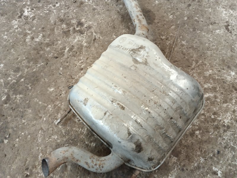 Глушитель задняя часть