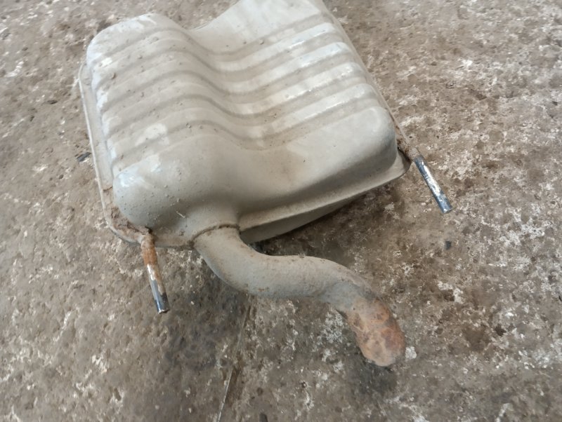 Глушитель задняя часть