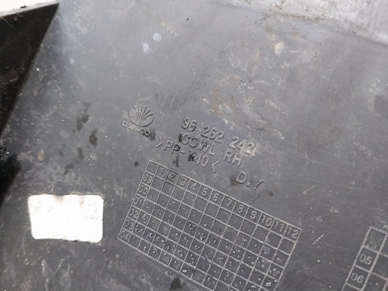 Планка под лобовое стекло