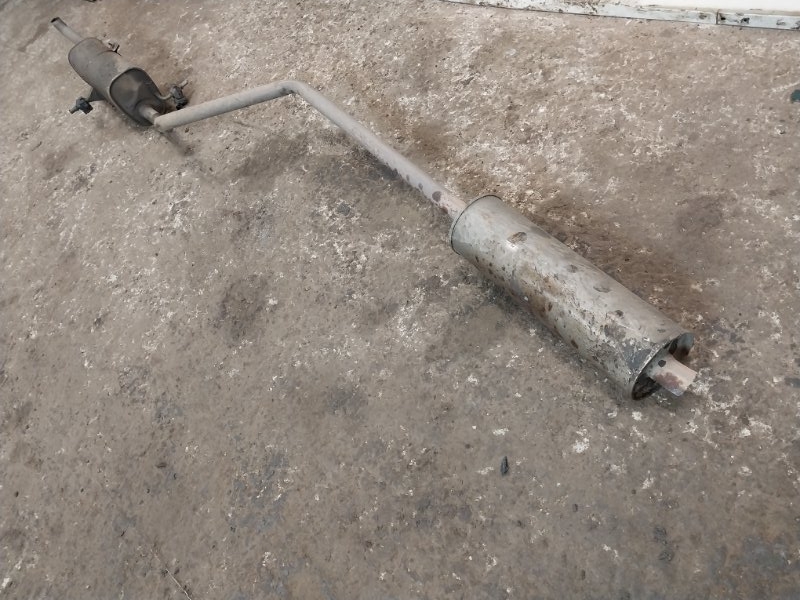 Глушитель основной / задняя часть