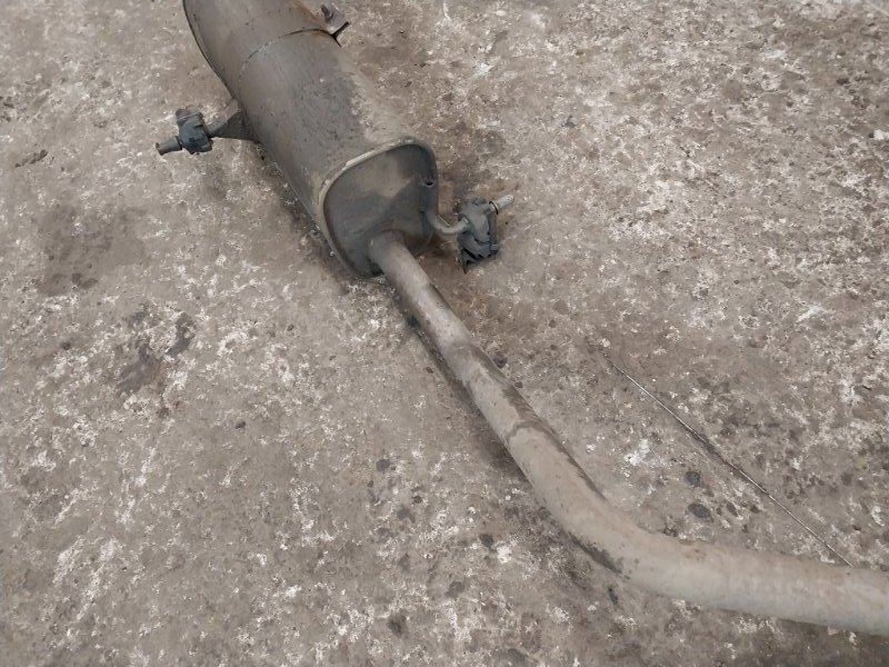 Глушитель основной / задняя часть