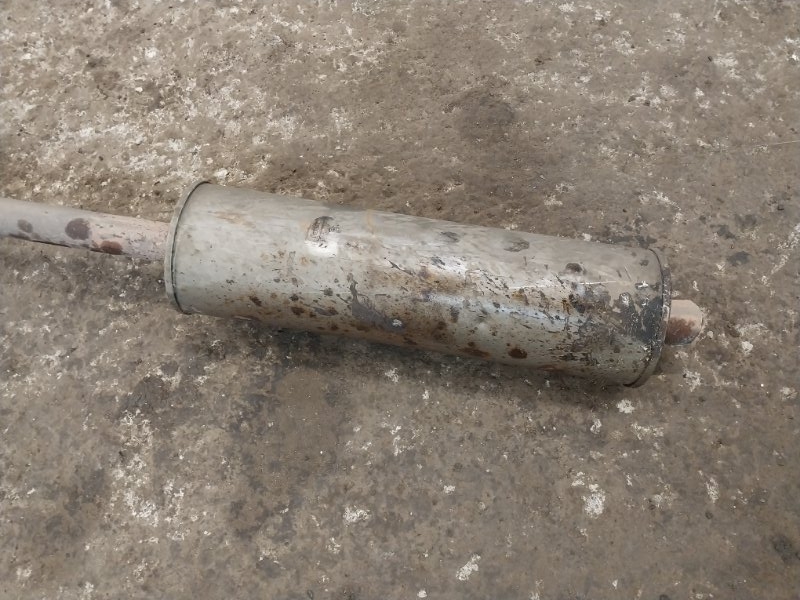 Глушитель основной / задняя часть