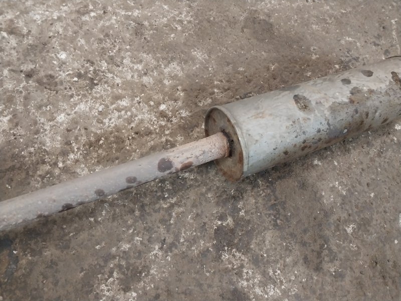 Глушитель основной / задняя часть