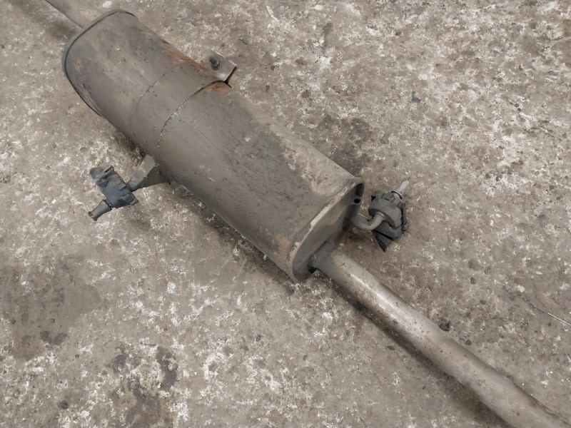 Глушитель основной / задняя часть