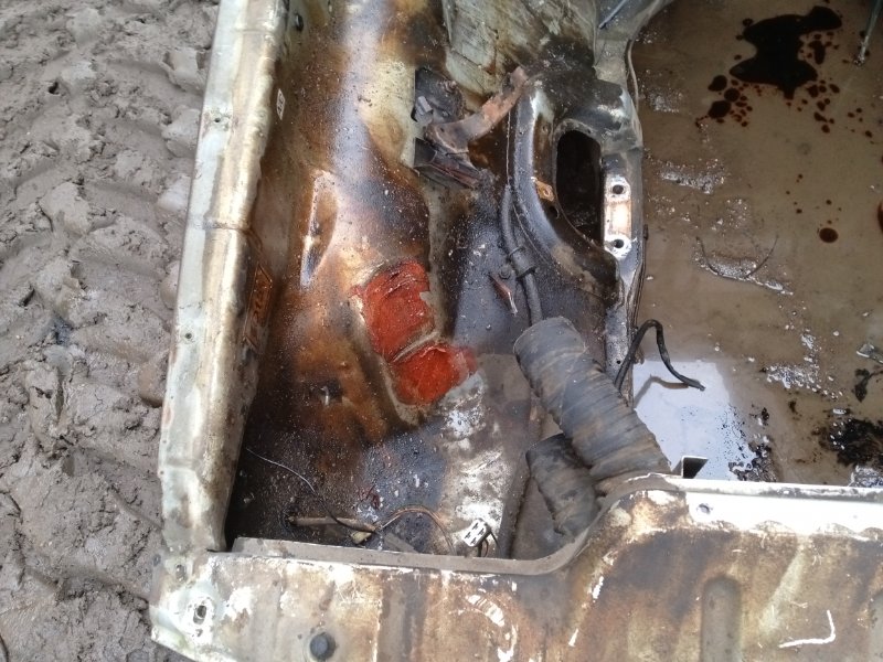 Лонжерон передний правый