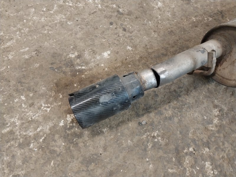 Глушитель задняя часть