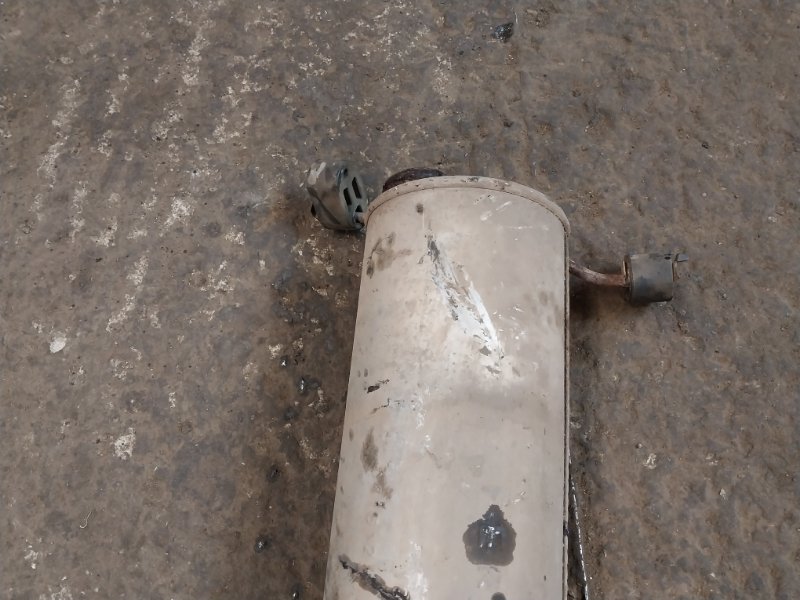 Глушитель задняя часть