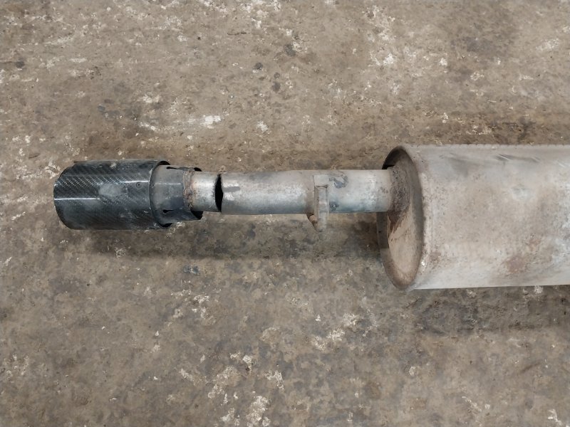 Глушитель задняя часть