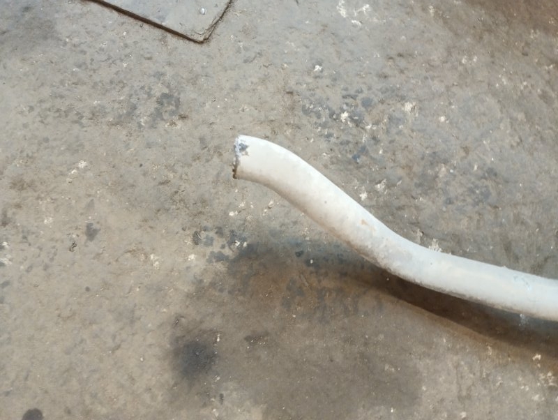 Глушитель задняя часть