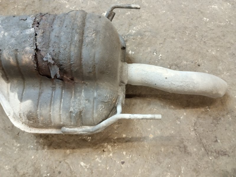 Глушитель задняя часть