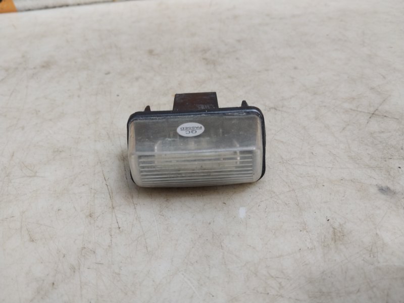 Фонарь подсветки номера