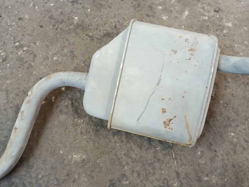 Глушитель задняя часть