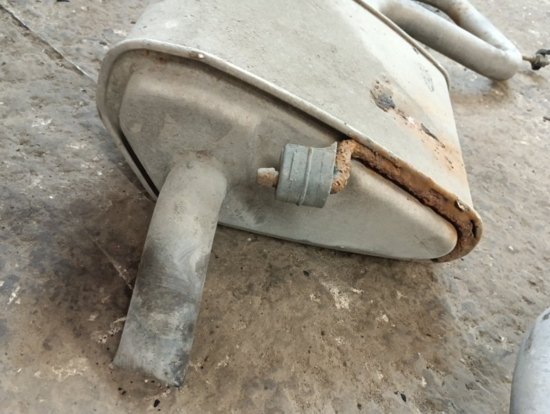 Глушитель задняя часть