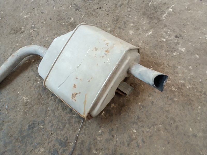 Глушитель задняя часть