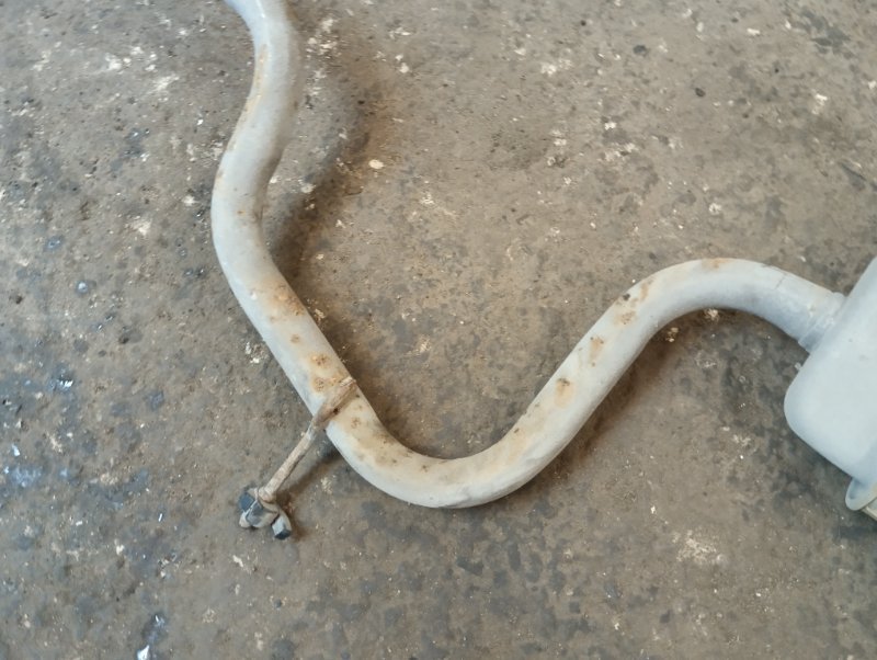 Глушитель задняя часть