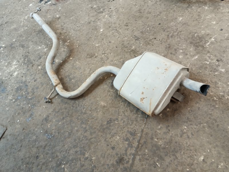 Глушитель задняя часть