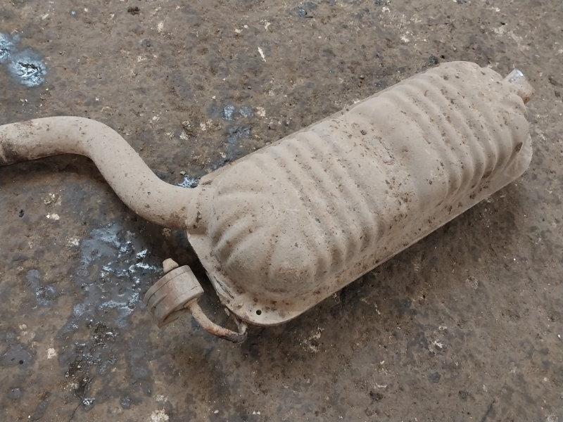 Глушитель задняя часть