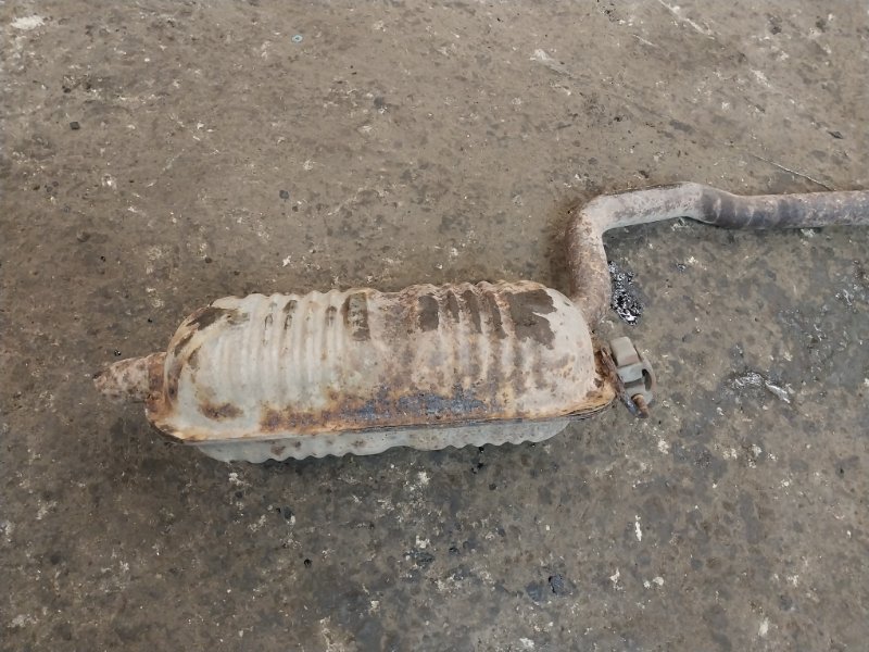 Глушитель задняя часть