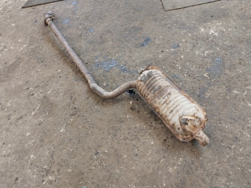 Глушитель задняя часть