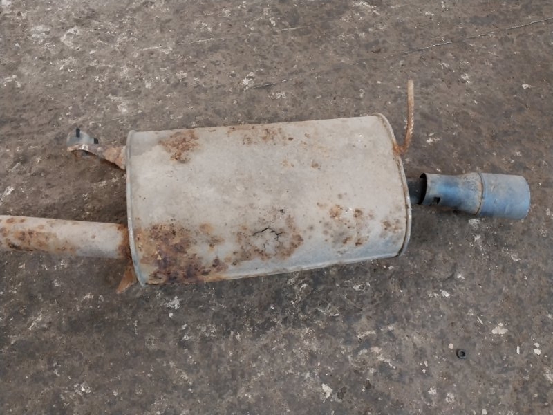 Глушитель задняя часть