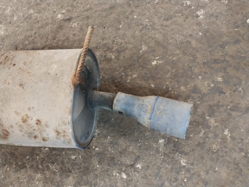 Глушитель задняя часть