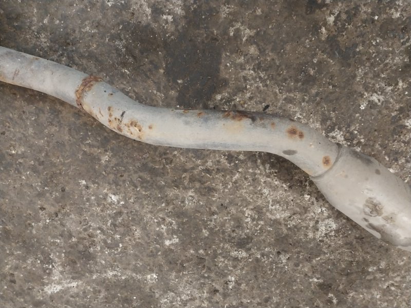 Глушитель задняя часть