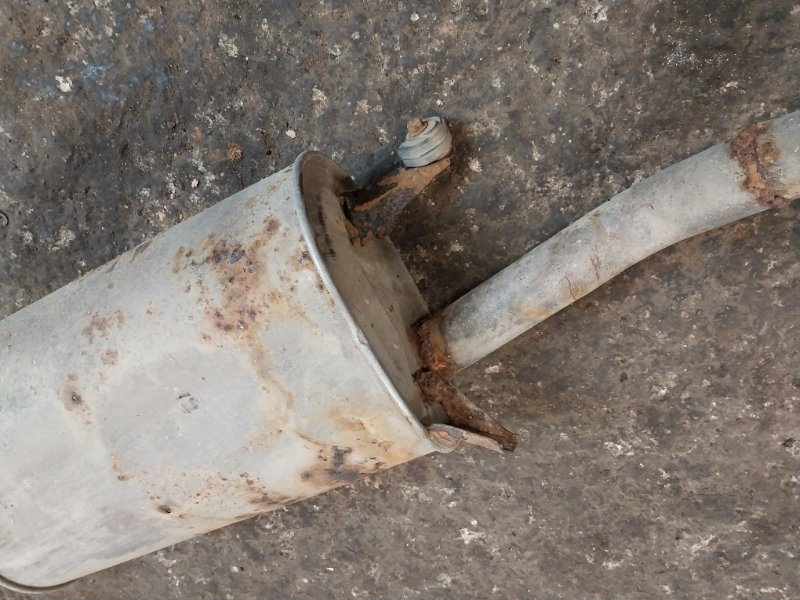 Глушитель задняя часть