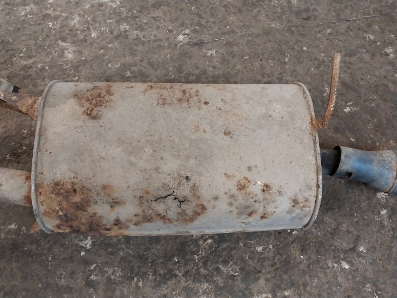 Глушитель задняя часть